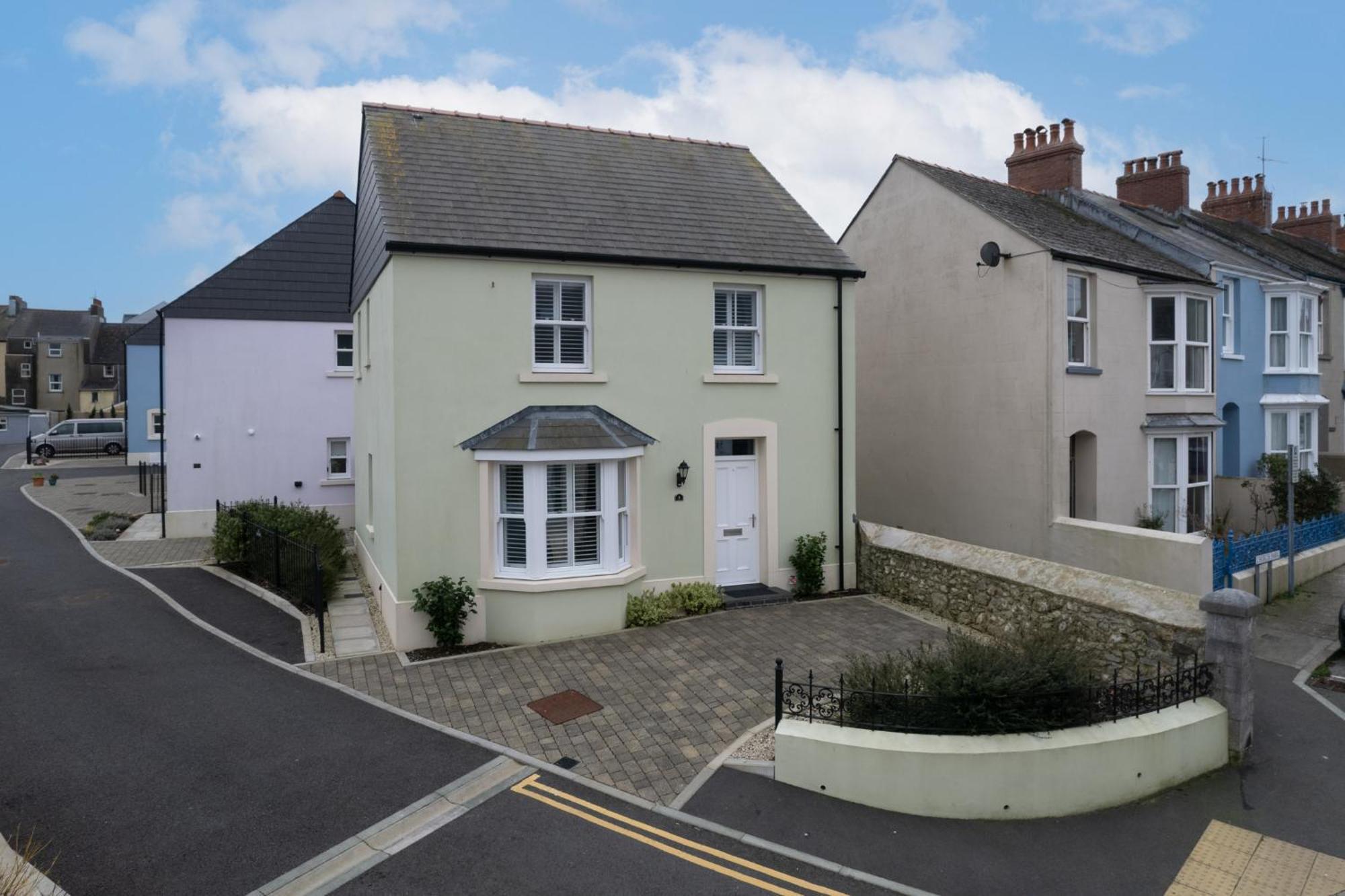 Cottage Mews - Seaside Cottage Parking Terrace Tenby Εξωτερικό φωτογραφία